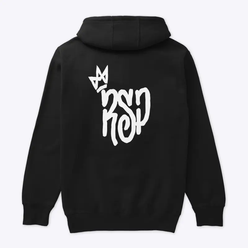 V2 Printed Hoodie(White Logo)